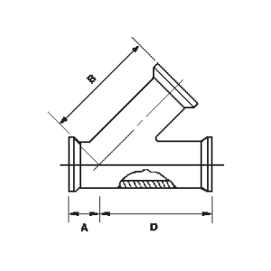 Abrazadera lateral C28A (3A)